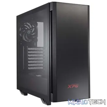 ADATA XPG INVADER RGB Tempered Glass Midi Tower ATX Case  Black